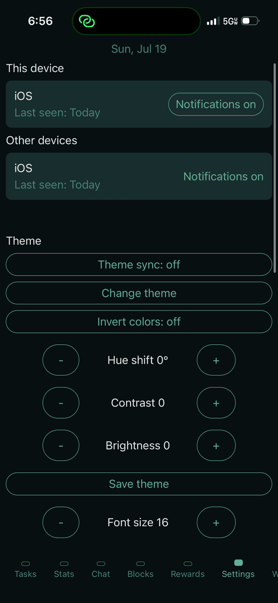 Scythe app screenshot 6